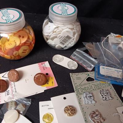 BUTTONS AND MORE