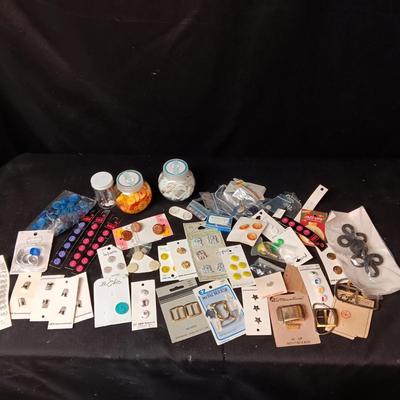 BUTTONS AND MORE