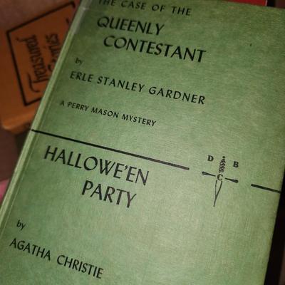Box of books.