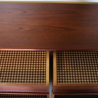 Mid-Century Six Drawer Dresser Credenza