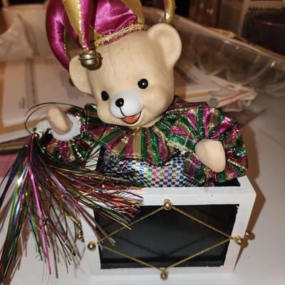 Mardi gras bear