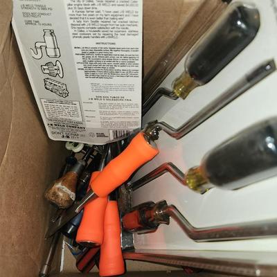 Box of hand tools