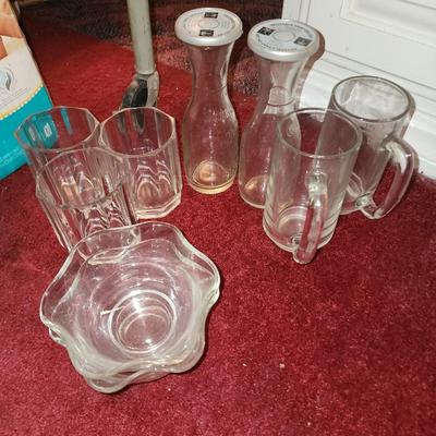 Misc glassware