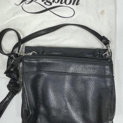 Brighton Black Leather Small Purse / Large Wallet