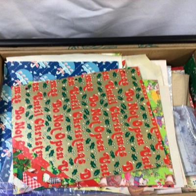 Vintage Wrapping Paper Lot