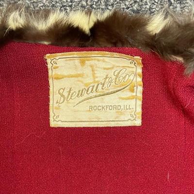 Stellar 1940s Spotted Skunk Scalloped Fur Cape