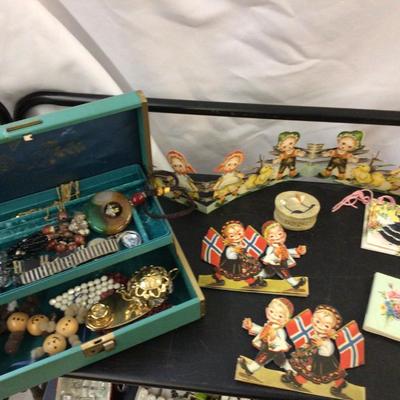Vintage Jewelry and Paper Lot