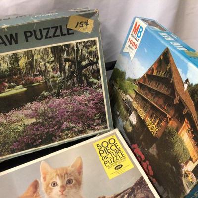 Vintage Puzzle Lot
