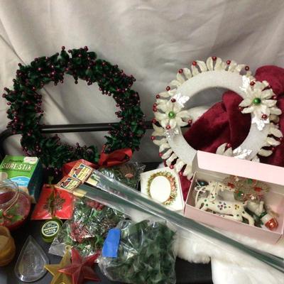 Vintage Christmas Decor Lot