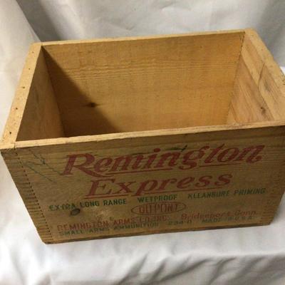 Remington Express Wood Ammo Box