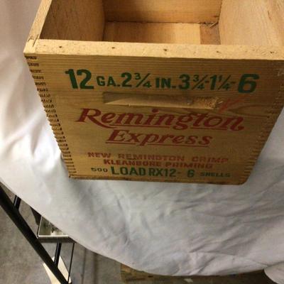 Remington Express Wood Ammo Box