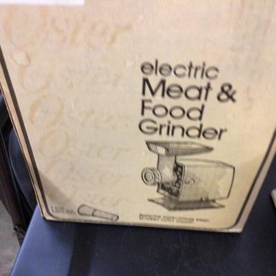 Oster Meet and Food Electric Grinder With Accessories
