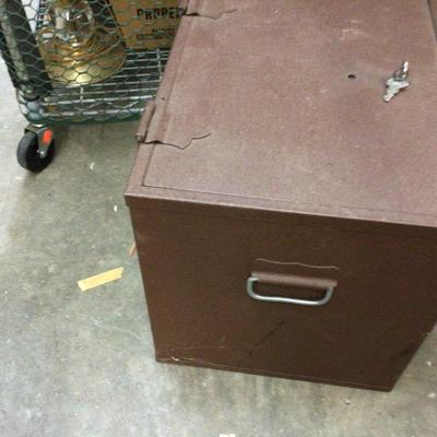Hercules Metal Industrial Safe with Key