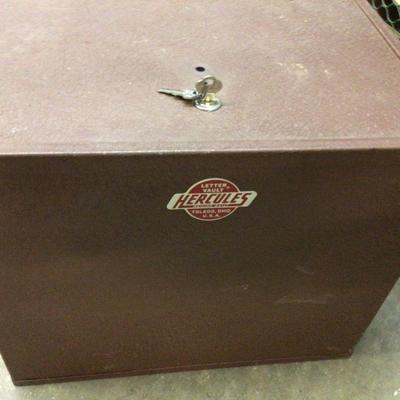 Hercules Metal Industrial Safe with Key