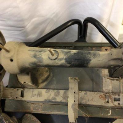 Two Vintage Sewing Machines