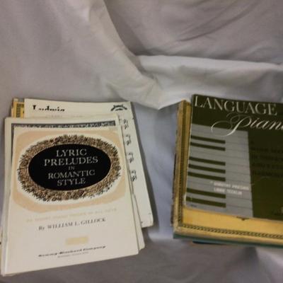 Box of Vintage Sheet Music