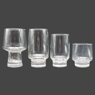 Vintage Libbey Glasses - Set of 26