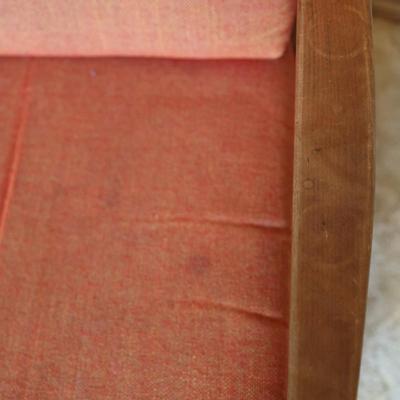 Vintage Mid Century Modern Lounge Chair with Cushions