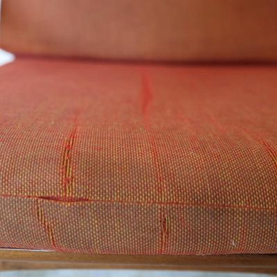 Vintage Mid Century Modern Lounge Chair with Cushions