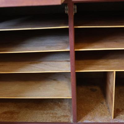 Danish Modern Cabinet with 2 Drawers