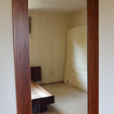 Rosewood Danish Mirror
