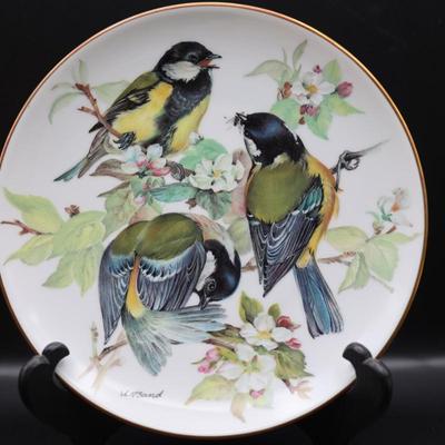 "World Wild Life Fund" Bird Plate Collection Plates - Europäische Singvögel