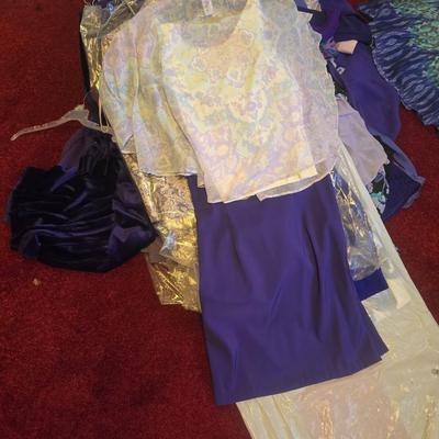 Purple clothing
