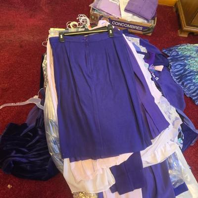 Purple clothing
