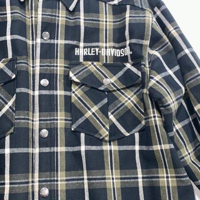 Lined Flannel Harley-Davidson Shirt-Jac
