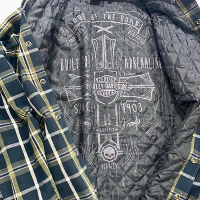 Lined Flannel Harley-Davidson Shirt-Jac