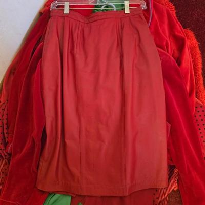 Red clothing