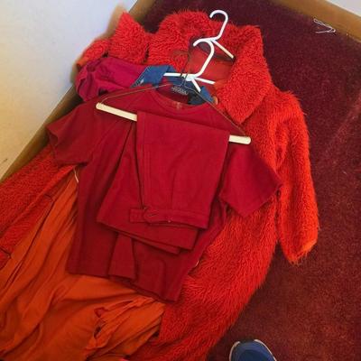 Red clothing
