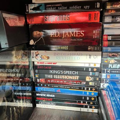 Big Lot DVDs + VHS, Casette Tapes