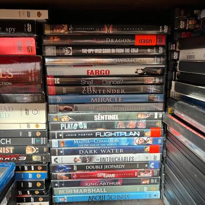 Big Lot DVDs + VHS, Casette Tapes