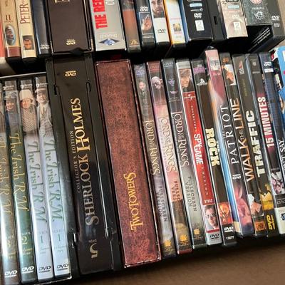 Big Lot DVDs + VHS, Casette Tapes