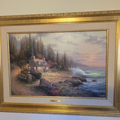 Thomas Kinkade with COA.