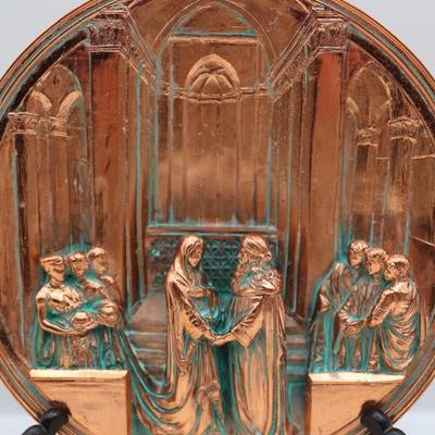 Italy Studio Dante Di Volteradici - Set of 6 Bronze Plates