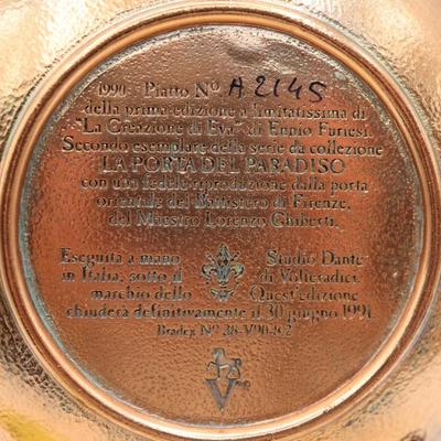 Italy Studio Dante Di Volteradici - Set of 6 Bronze Plates