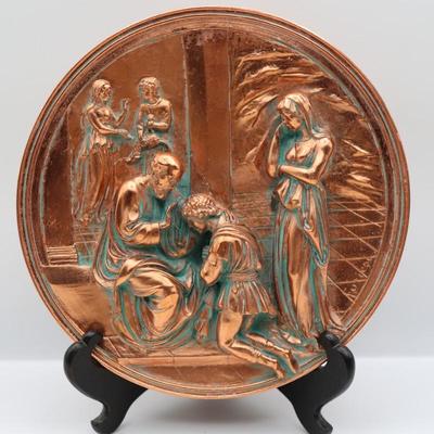 Italy Studio Dante Di Volteradici - Set of 6 Bronze Plates