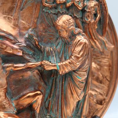 Italy Studio Dante Di Volteradici - Set of 6 Bronze Plates