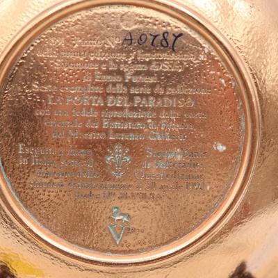 Italy Studio Dante Di Volteradici - Set of 6 Bronze Plates