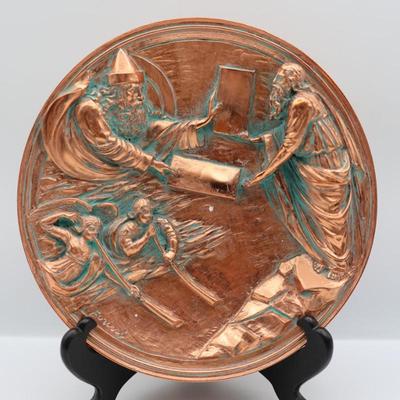 Italy Studio Dante Di Volteradici - Set of 6 Bronze Plates