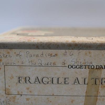 Italy Studio Dante Di Volteradici - Set of 6 Bronze Plates