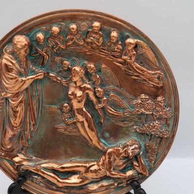 Italy Studio Dante Di Volteradici - Set of 6 Bronze Plates