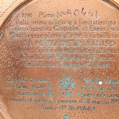 Italy Studio Dante Di Volteradici - Set of 6 Bronze Plates