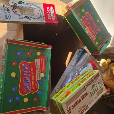Vintage Christmas decorations