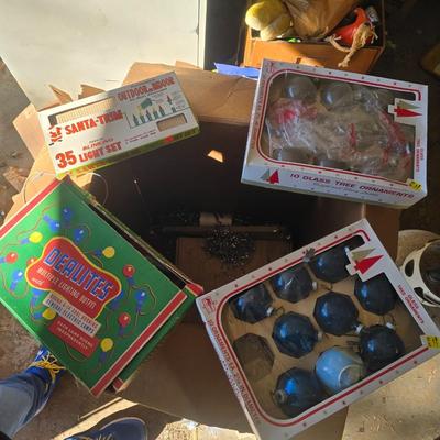 Vintage Christmas decorations