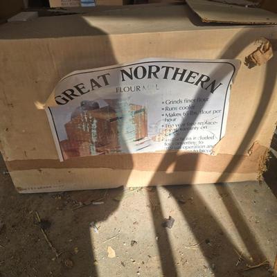 Flour mill in box