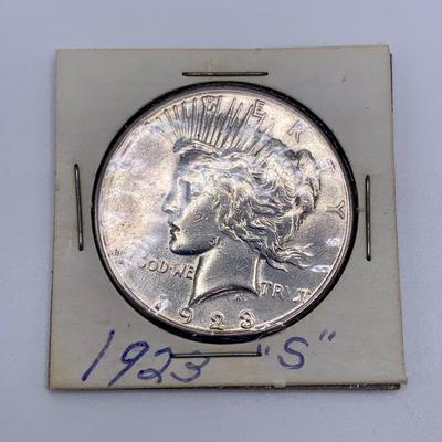 1923-S Peace Silver Dollar
