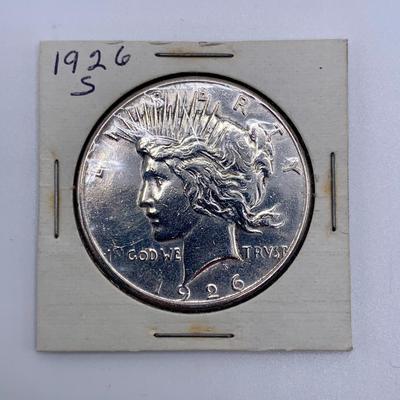 1926-S Peace Silver Dollar